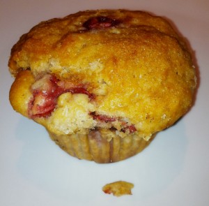 You will not want to miss even a single crumb of this very tasty muffin!
